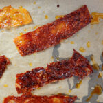 Vegan rice paper bacon