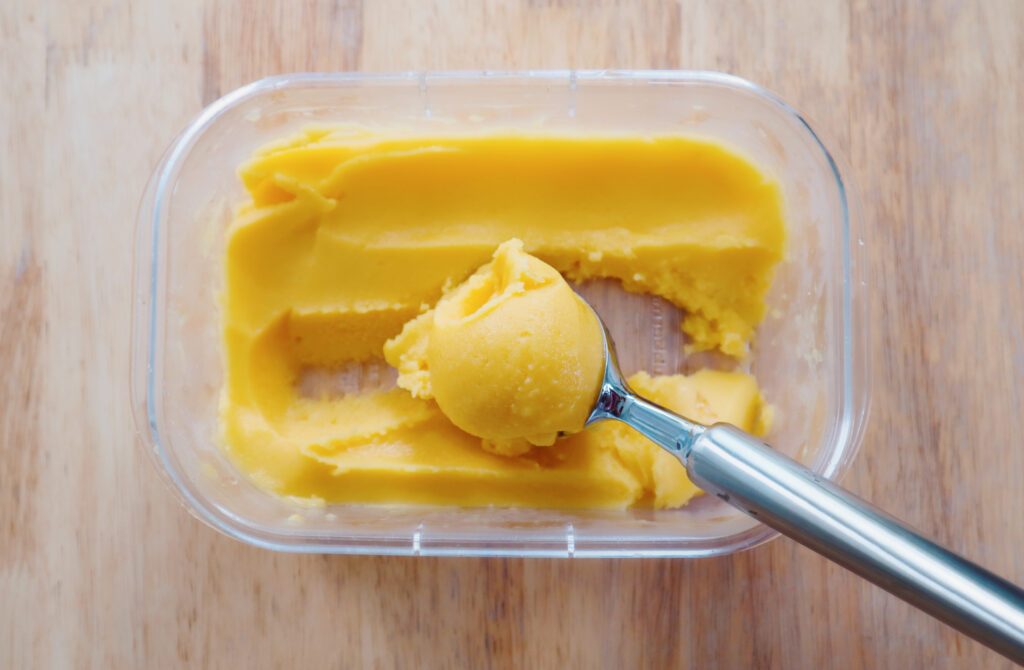 Mango Sorbet Apocalicious