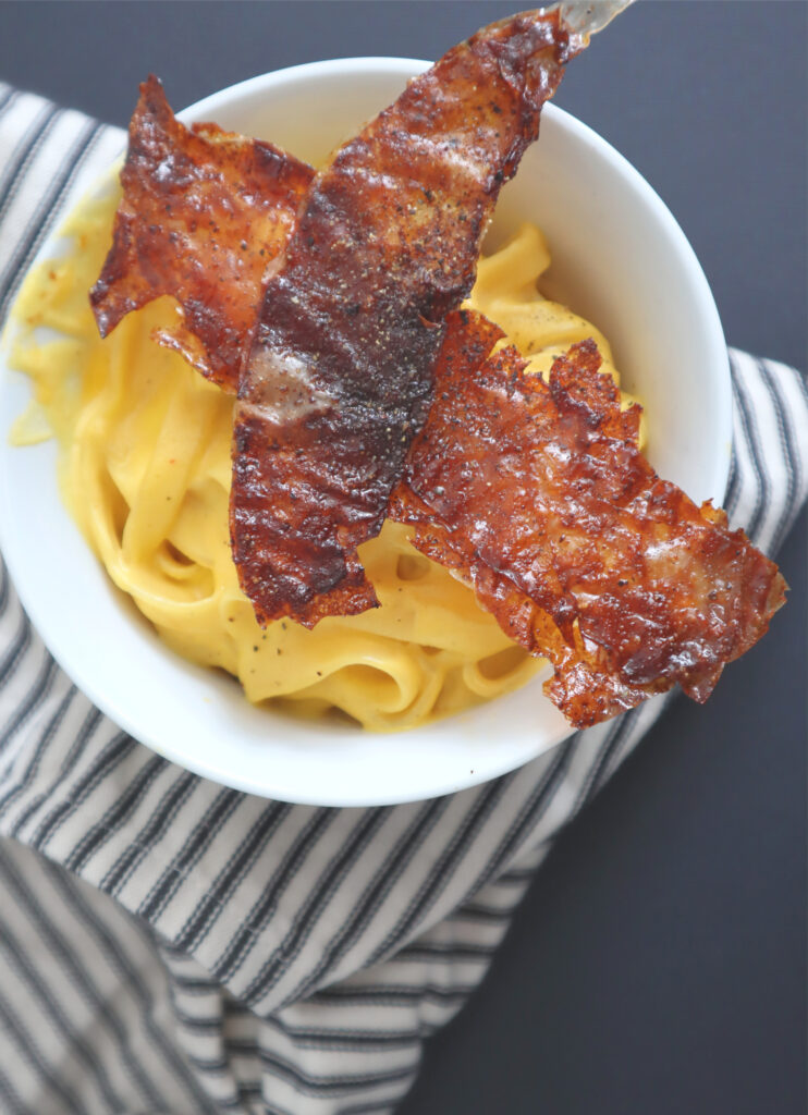 Vegan pasta Carbonara